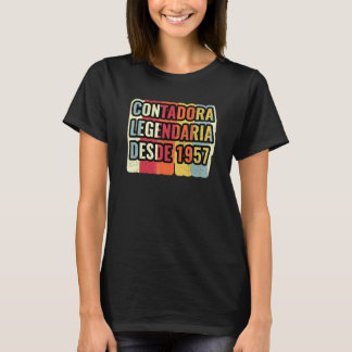 Legendaire boekhouder sinds 1957   Accountant T-shirt