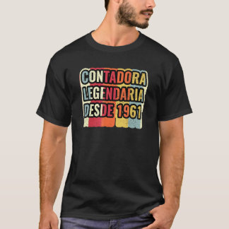 Legendaire boekhouder sinds 1961   Accountant T-shirt