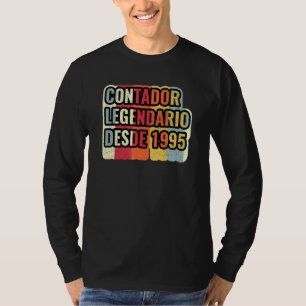 Legendaire Boekhouder Sinds 1995 Accountant T-shirt