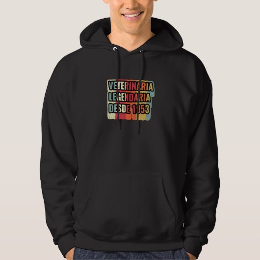 Legendaire Diergeneeskunde Sinds 1953 Diergenees Hoodie (Voorkant)