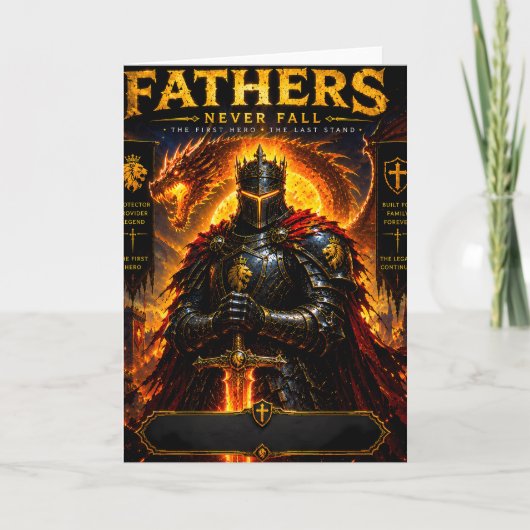 Legendaire Draken Vader Kaart (Voorkant)