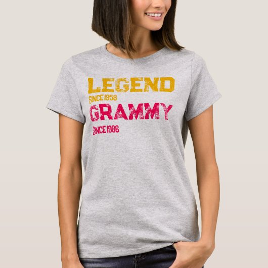 Legendaire Grammy Moederdag T-shirt (Voorkant)