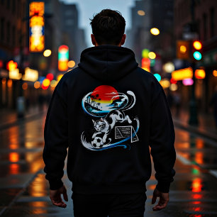 Legendaire Japanse Voetbal Kat - Streetwear Cadeau Hoodie