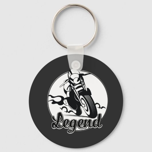 Legendaire Motor T-Shirt Sleutelhanger (Voorkant)