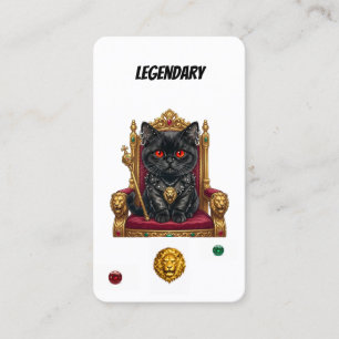 Legendaire Punk Kat Collectorskaart - Koninklijke  Klantenkaartje