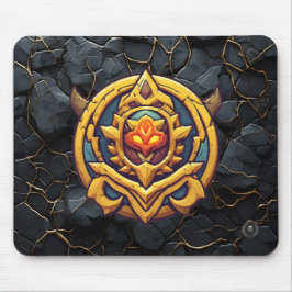 Legendaire Rank Gamer-embleem Muismat