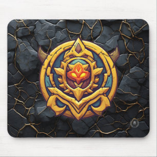 Legendaire Rank Gamer-embleem Muismat