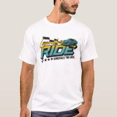 Legendaire Rit – Retro Spierauto T-shirt (Voorkant)