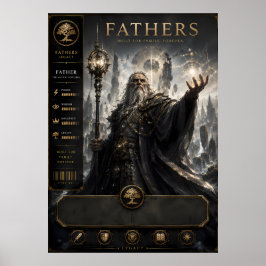 Legendaire Tovenaar Vader Poster