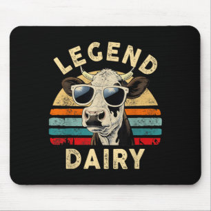 Legendaire Zuivel Grappige Boer Koe Boeren Grap Gr Muismat