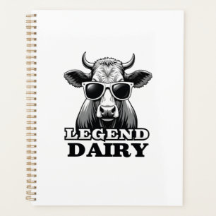 Legendaire Zuivel Grappige Boer Koe Boeren Grap Gr Planner