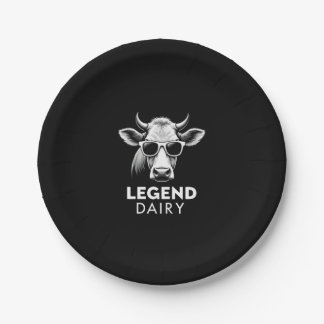 Legendaire Zuivel Grappige Boer Koe Boerenmop Graf Papieren Bordje
