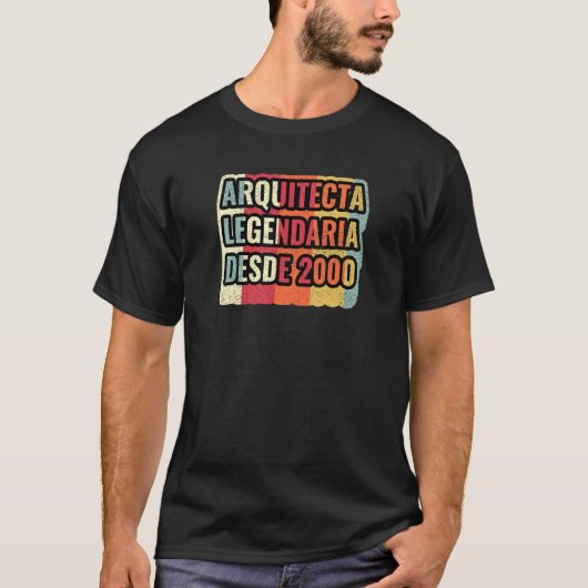 Legendarisch Architect Sinds 2000 Architect T-shirt (Voorkant)