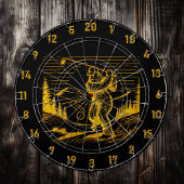 Legendarisch doel: de uitdaging van Bigfoot Dartbord