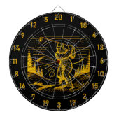 Legendarisch doel: de uitdaging van Bigfoot Dartbord (Voorkant)