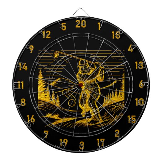 Legendarisch doel: de uitdaging van Bigfoot Dartbord (Voorkant)