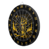 Legendarisch doel: de uitdaging van Bigfoot Dartbord (Voorkant Rechts)