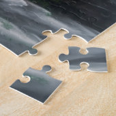 Legendarisch Eiland met Kustwaterval Legpuzzel (Zijkant)