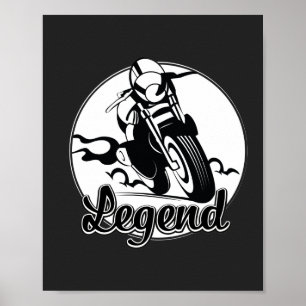 Legendarisch Motor T-Shirt Poster