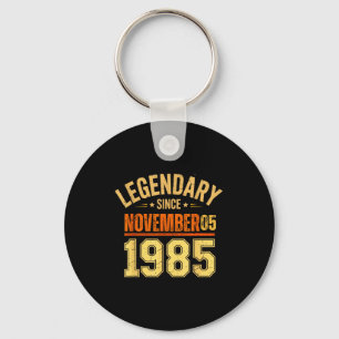 Legendarisch sinds 05 november 1985 Retro Vintage Sleutelhanger