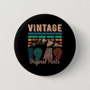 Legendarisch sinds 1949 Verjaardag Wandelen Bergen Ronde Button 5,7 Cm