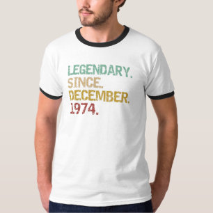 Legendarisch sinds december 1974 t-shirt