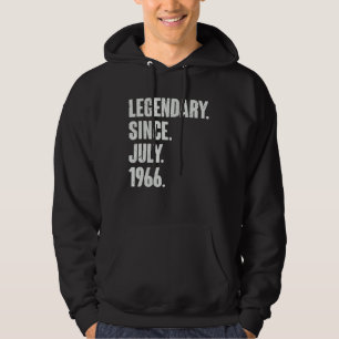 Legendarisch sinds juli 1966 56 jaar oud 56e geboo hoodie