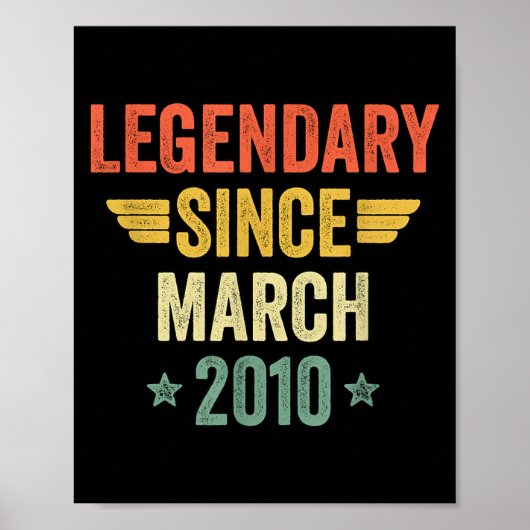 Legendarisch sinds maart 2010 poster (Voorkant)