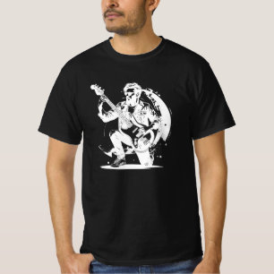 Legendarisch symbool van rock-'n-roll-basgitarist t-shirt