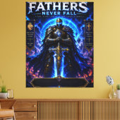 Legendarisch Vader Ridder Canvas Afdruk (Insitu (Woonkamer))