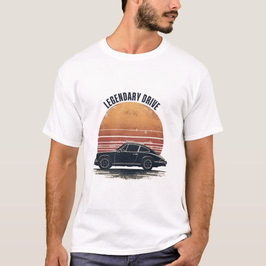 Legendarische aandrijving t-shirt (Voorkant)