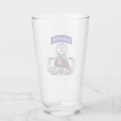 Legendarische Airborne Baretten & Sprongvleugels Glas (Achterkant)