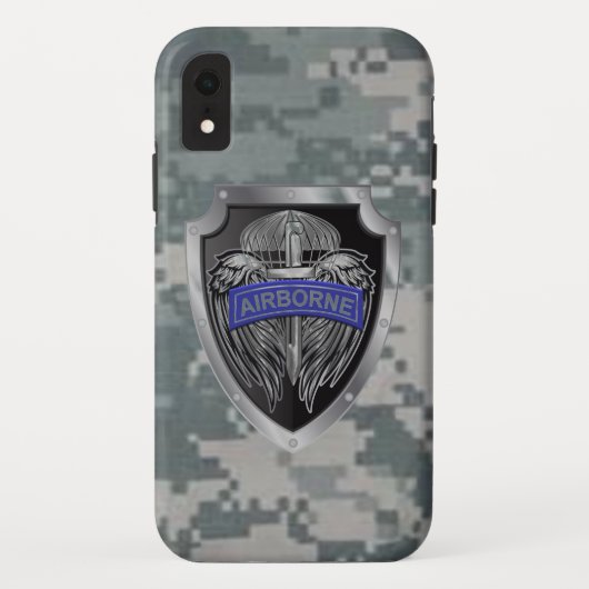 Legendarische Airborne Wings met Schild Case-Mate iPhone Case (Achterkant)