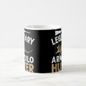 Legendarische Armadillo Hunter Grappige Armadillos Koffiemok (Center)