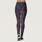Legendarische beweging - geometrische elegantie Le Leggings (Achterkant)