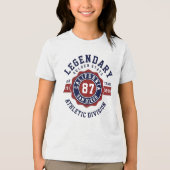 Legendarische California 87 Tri-Blend Shirt (Voorkant)