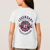 Legendarische California 87 Tri-Blend Shirt (Achterkant)