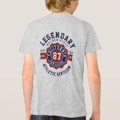 Legendarische California 87 Tri-Blend Shirt (Achterkant)