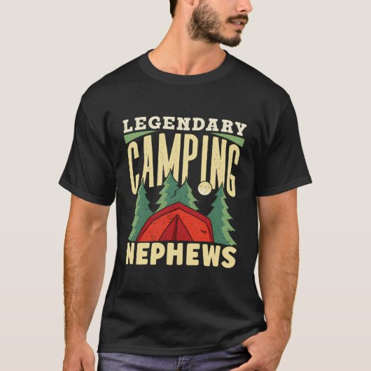 Legendarische Camping Neefjes Kamp kampvuur Camper T-shirt (Voorkant)