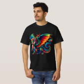 Legendarische Cat Dragon - Legendarische Animal Ca T-shirt (Voorkant volledig)