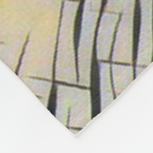 Legendarische Chinese Keizer Dragon Scroll Abstrac Fleece Deken (Hoek)