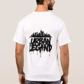 Legendarische City Vibes T-shirt (Achterkant)