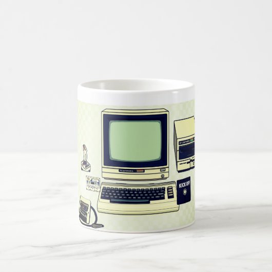 Legendarische Commodore 64 Retro Computer Koffiemok (Center)