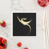 Legendarische drakenservetten servet (Insitu)