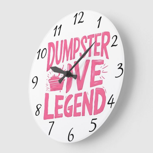 Legendarische Dumpster Dive Enthousiast Grote Klok (Hoek)