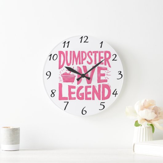 Legendarische Dumpster Dive Enthousiast Grote Klok (Huis)