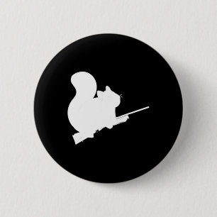 Legendarische Eekhoorn Jachtgevecht Byck Design Pe Ronde Button 5,7 Cm