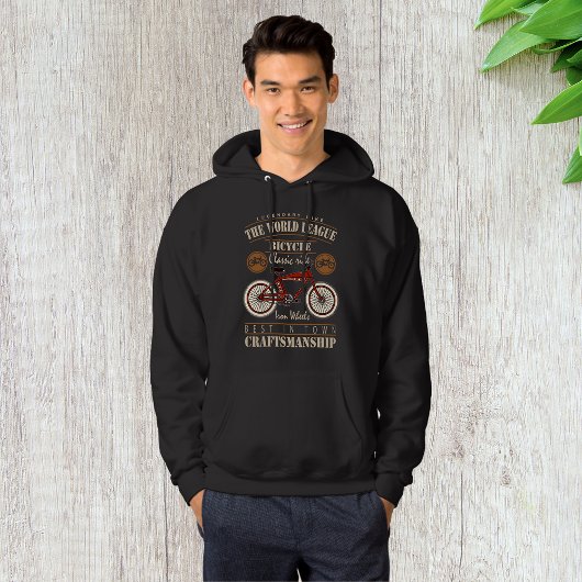 Legendarische fiets klassieke rit hoodie