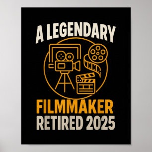 Legendarische filmmaker met pensioen 2025 Funny Mo Poster
