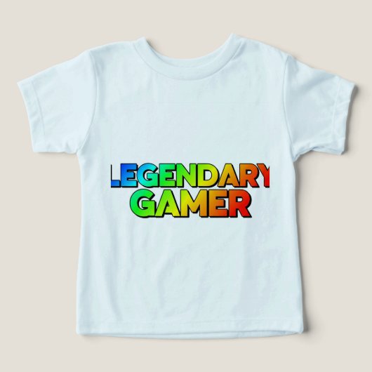 Legendarische gamer. (Design voorkant)